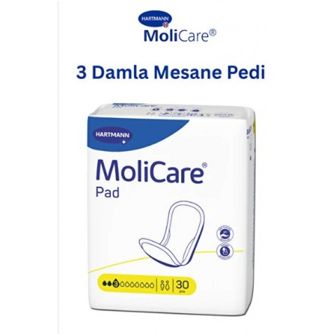 Molicare Pad 3 Damla Mesane Pedi Midi - 28lik Paket