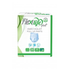 Flexilife Plus Ped Emici Külot Yetişkin Hasta Bezi Medium Boy 30 Lu 1 Paket