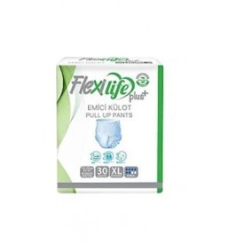 Flexilife Plus Ped Emici Külot Yetişkin Hasta Bezi Ekstra Büyük Boy Xlarge 30 Lu 1 Paket