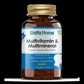 MULTİVİTAMİN & MULTİMİNERAL - ERKEK - 1260 mg x 60 TABLET