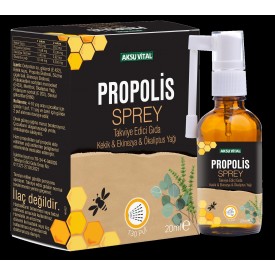Propolisli Boğaz Spreyi 20ml Kekik Ekinezya Okaliptus ilaveli